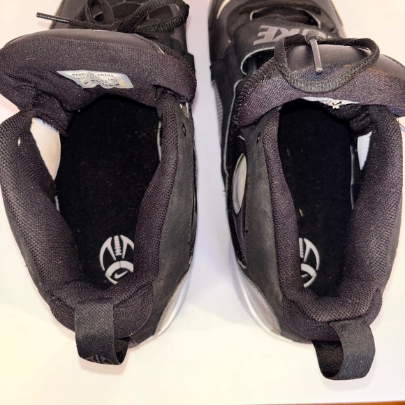 Nike Team Code D Football Cleats Black Men\'s Size 14 High Top Padded Strap Shoes main image 6